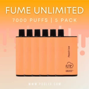 Fume Unlimited 7000 Puffs Disposable Vape - 5 Pack Bundle